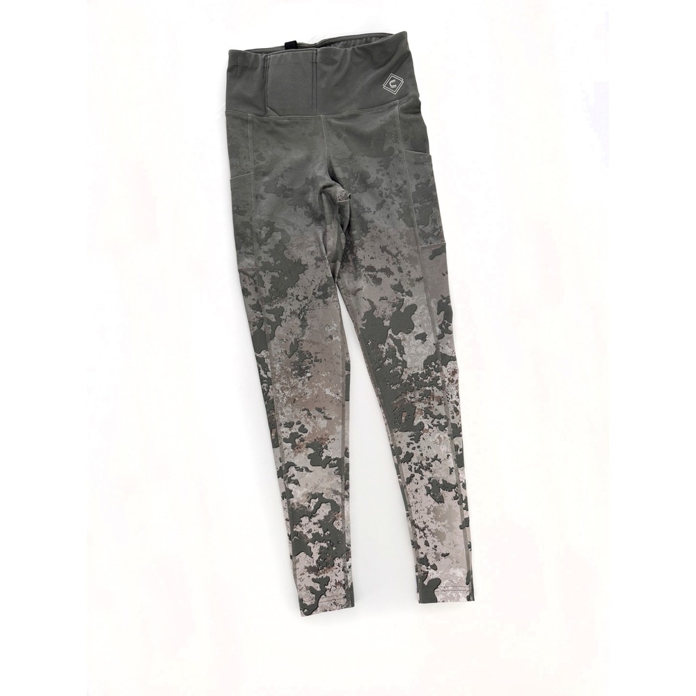 Girls With Guns GWG Camo Print Athleisure Leggings with Pockets Size S